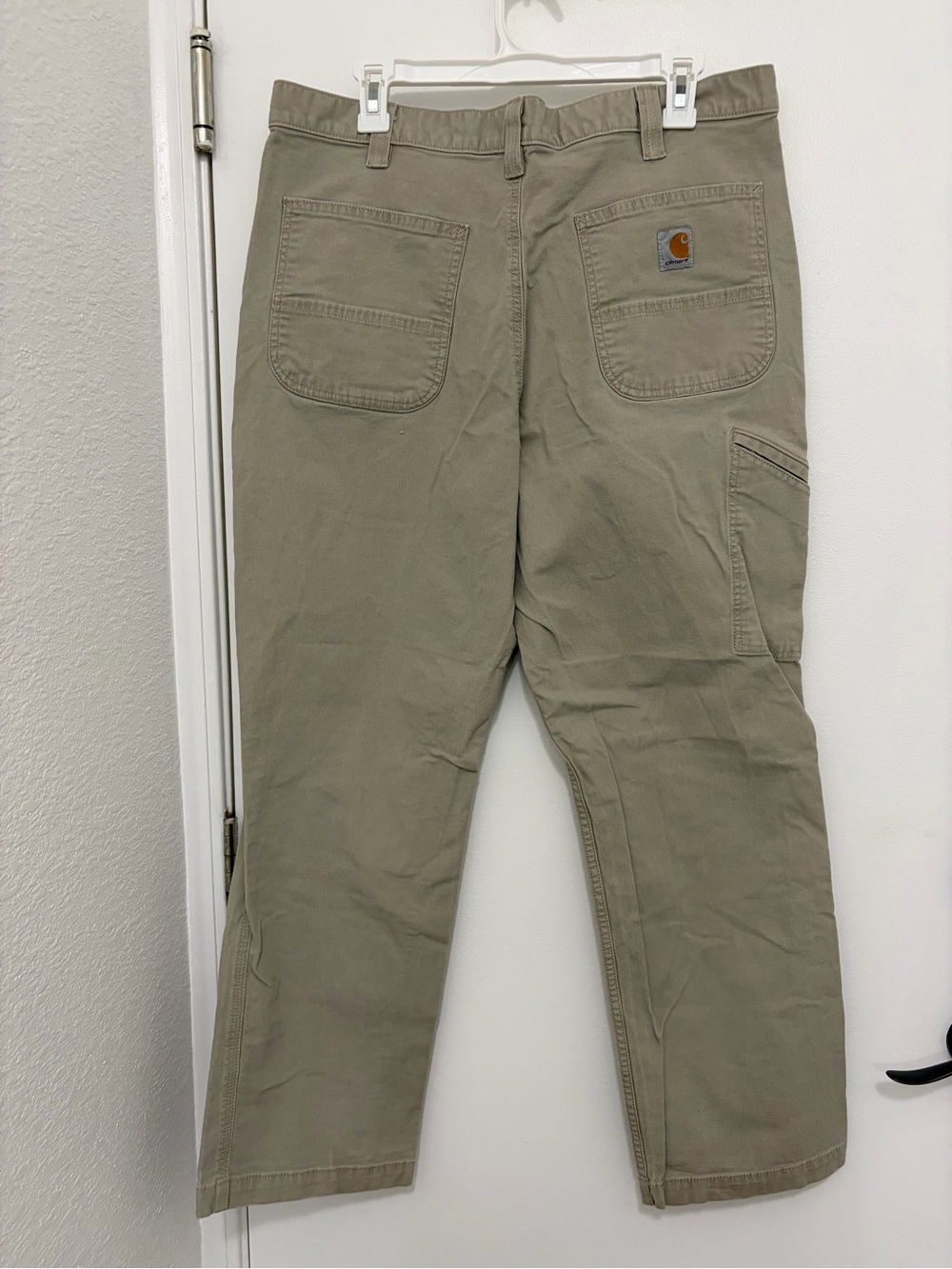 Carhartt Men's Cargo Work Pants in Khaki 38x30